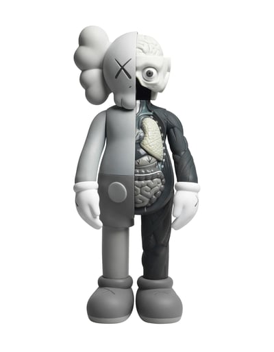Four foot - grey dissected