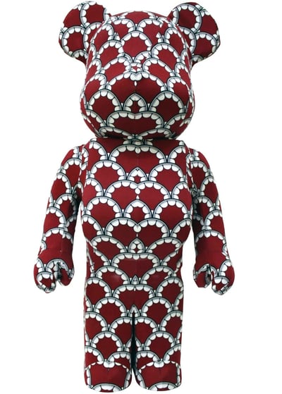 KAWS x Bearbrick Anniversary 1000%