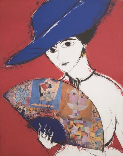 Dama Con Sombrero (Pamela I)