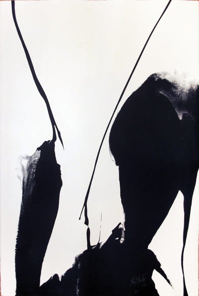 Untitled (Black Strokes)