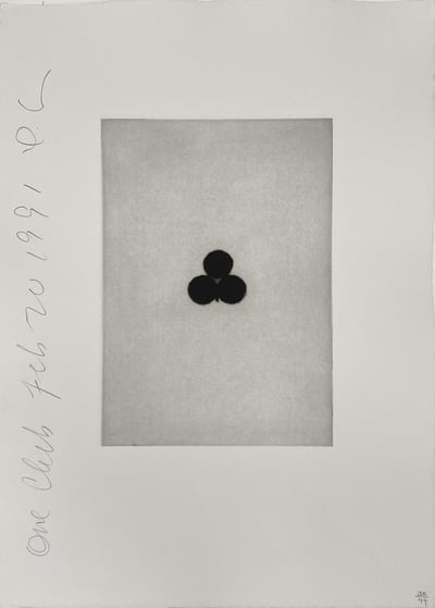 Playing Card (One Of Clubs)