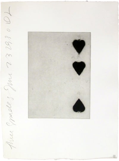 Playing Cards (Three Of Spades)