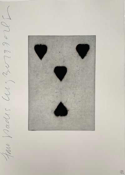 Playing Card (Four Of Spades)