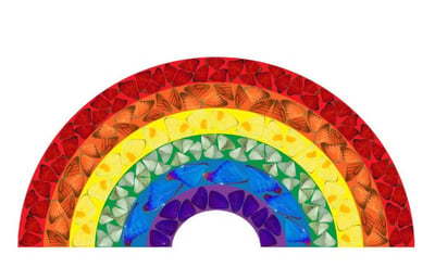 H7-1 Butterfly Rainbow (Large)