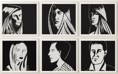 Six Aquatints (Portfolio Of 6)