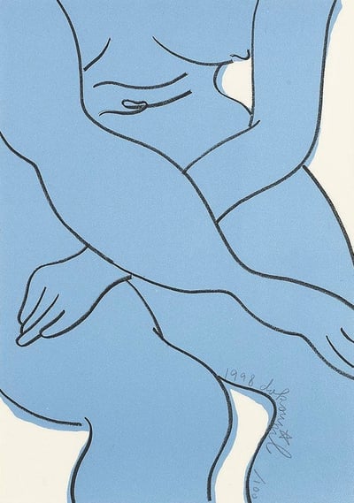 Blue Nude