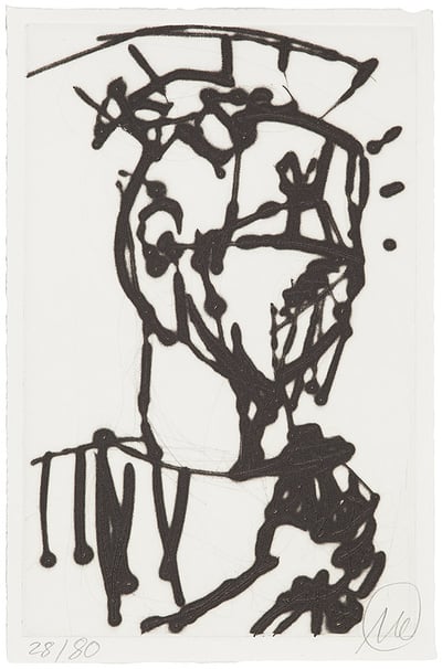 Ohne Titel (portrait)