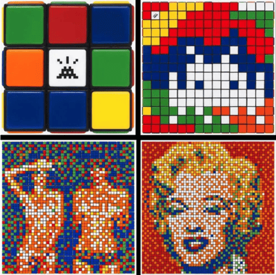 Rubikcubism (set of 4)