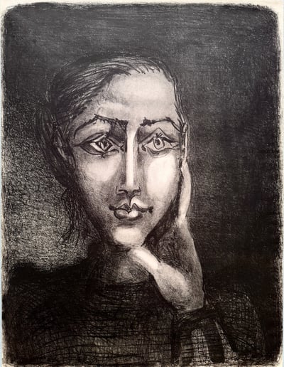Françoise Sur Fond Gris