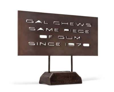 Gal Chews Same Piece Of Gum