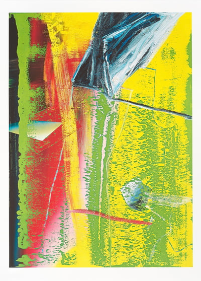 Abstraktes Bild, 1982 (Werk 503)
