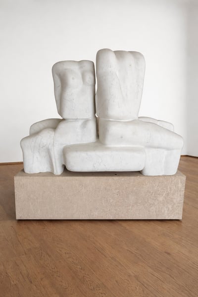 Seated Couple