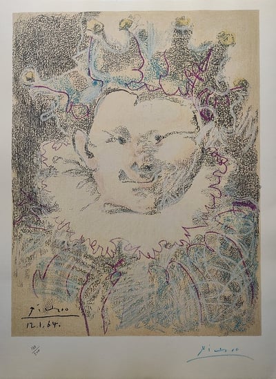 Tête de Buffon (Arlequin)