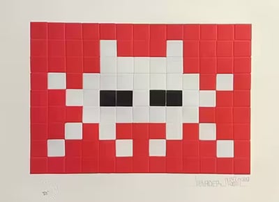 Invasion White (with Red And Black)
