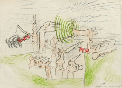 Hieroglyphe De La Pen See