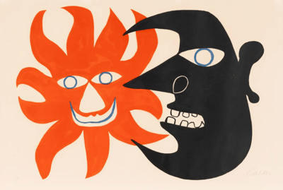 Black Moon And Red Sun
