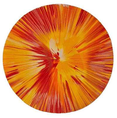 Untitled (spin - Orange)
