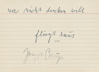 Sich Selbst (wer Nicht Denken Will Fliegt Raus)