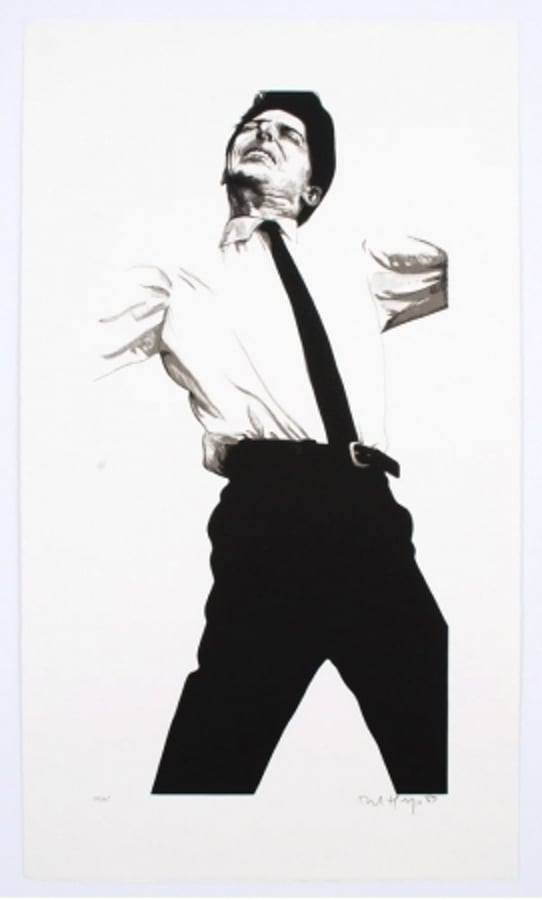 Artwork © Robert Longo - Jules, 1982-83