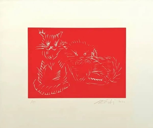 Cats, red