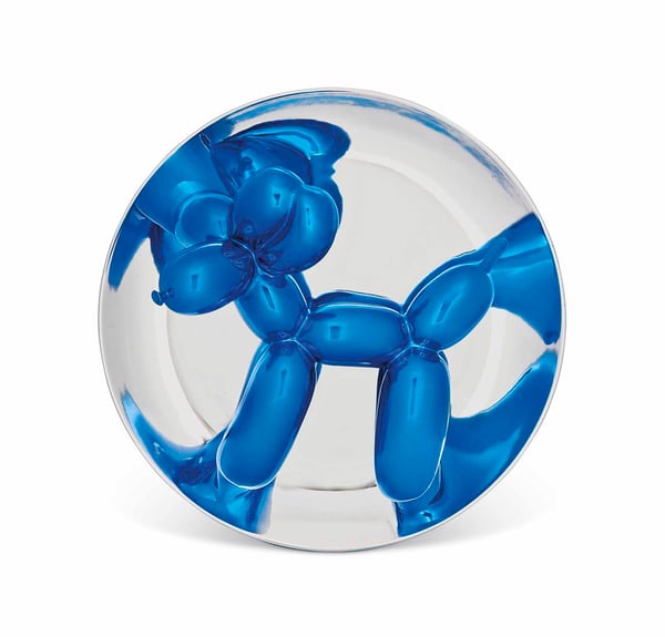 Blue Balloon Dog
