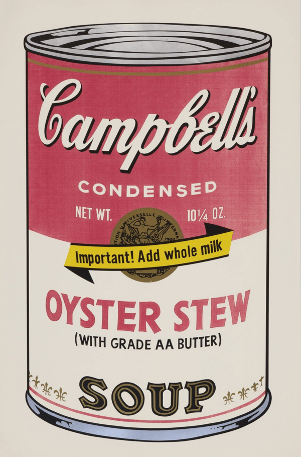 Oyster Stew (from Campbell's Soup II)