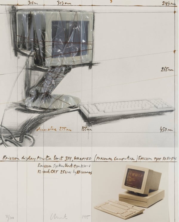 Ericsson Display Monitor Unit 3111, Wrapped, Project for Personal Computer