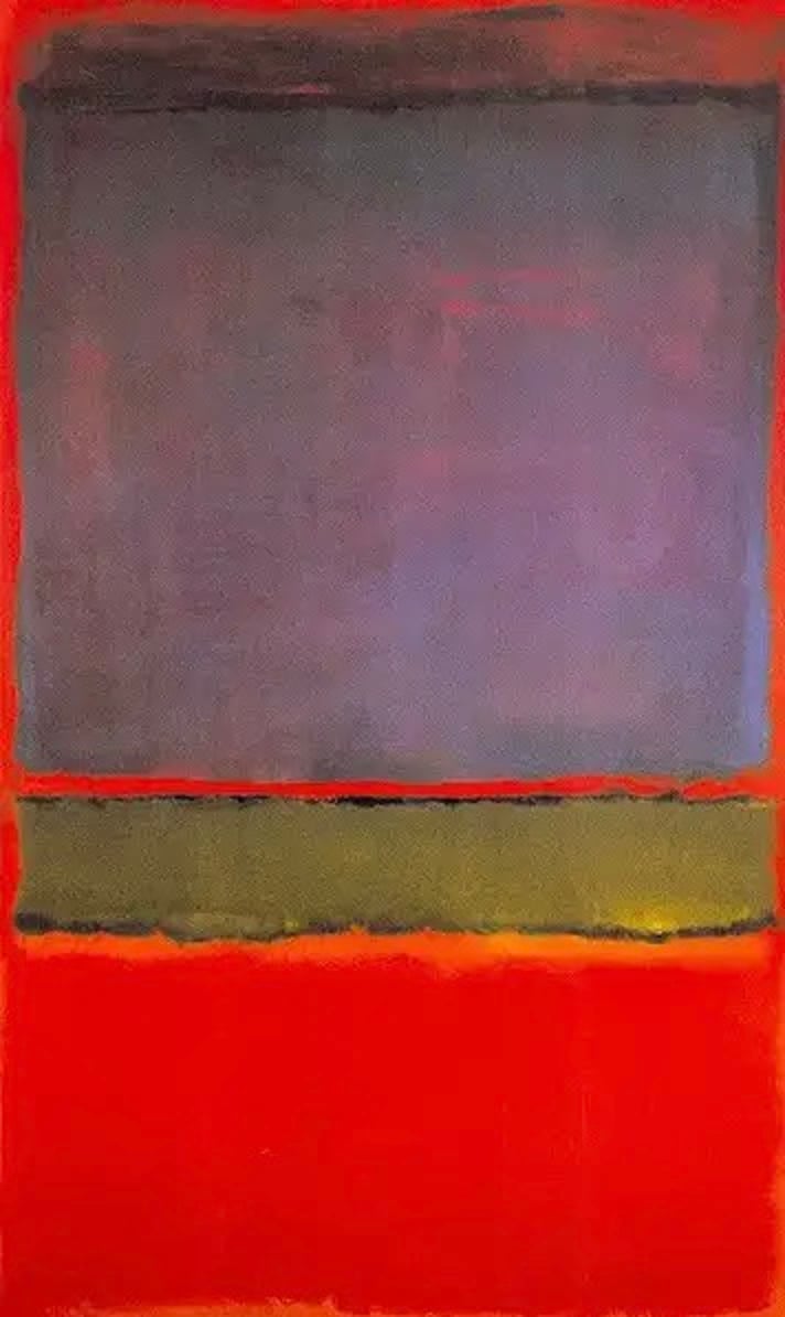 Artwork © Mark Rothko - No.6 Violet, Green and Red