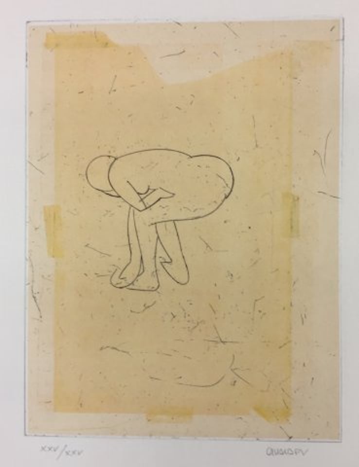 Manolo Valdés – Desnudo VI, 2002 – Ets