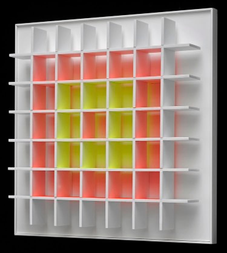 Luis Tomasello – Grille chromoplastique A, 2012 – Objeto