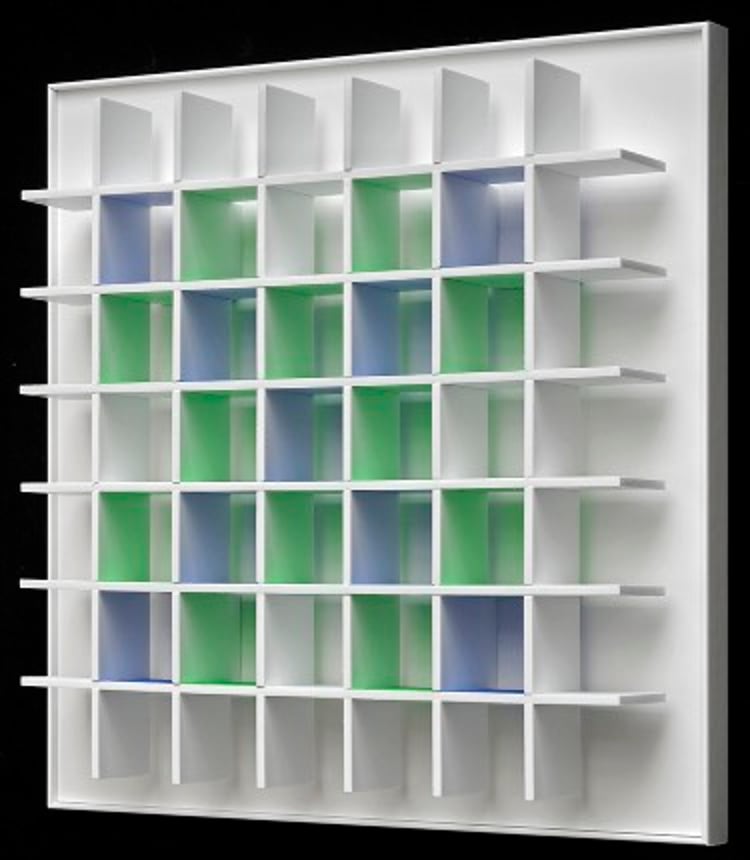 Luis Tomasello – Grille Chromoplastique c, 2012 – Escultura de acrílico