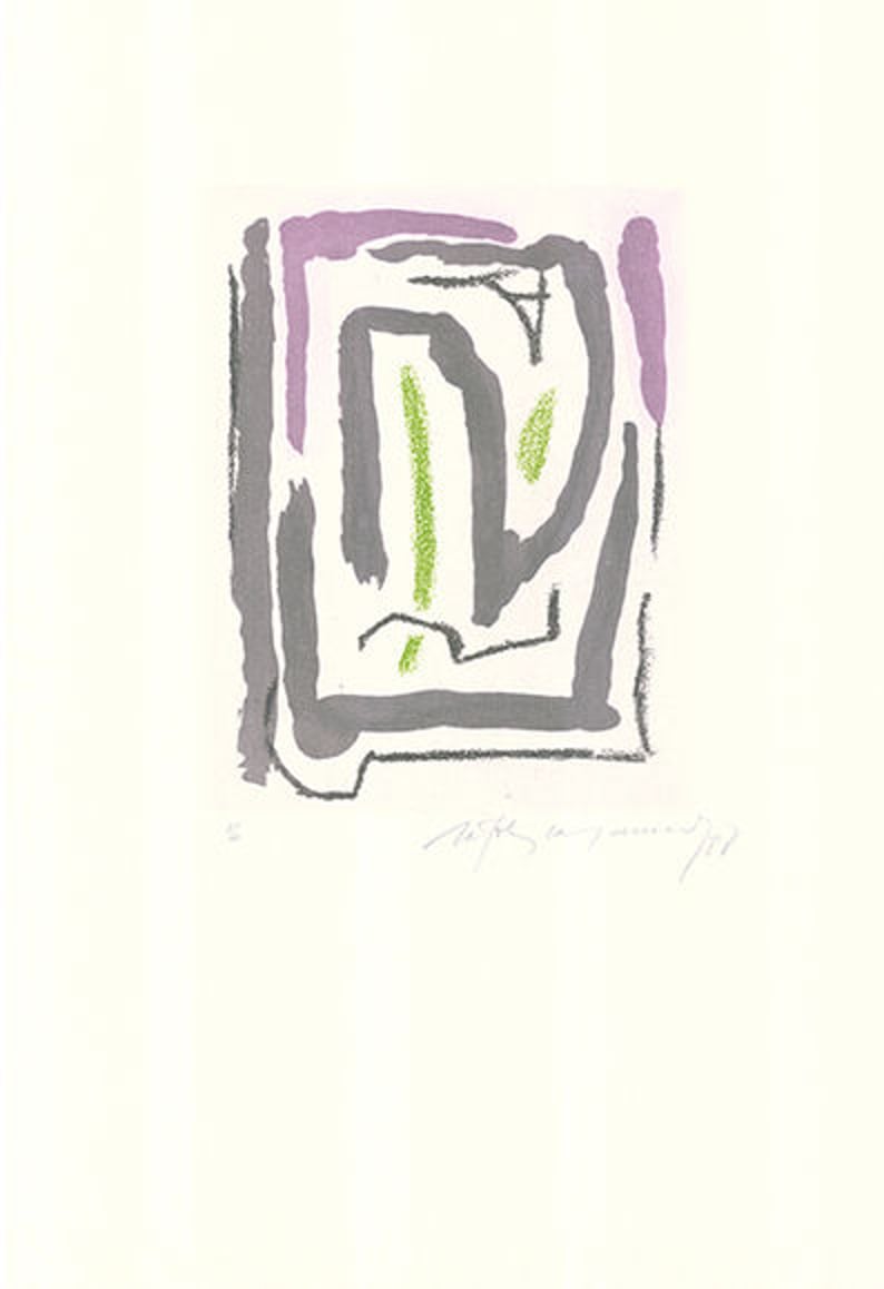 Albert Ràfols-Casamada – Laberint-1, 1988 – Ets Albert Ràfols-Casamada – Laberint-1, 1988 – Ets