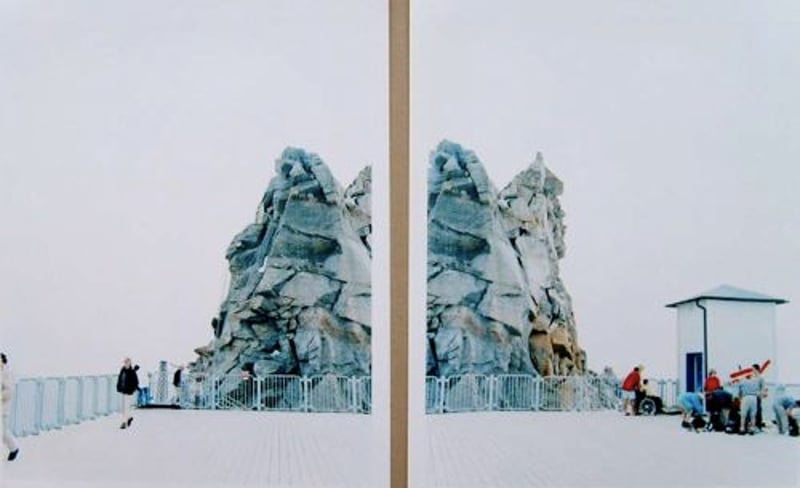Walter Niedermayr – Hintertuxergletscher XXIII (set of 2), 2004 – C-print