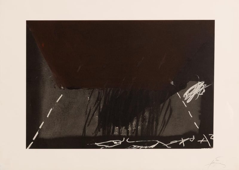 Antoni Tapies – Clau-12, 1973 – Lithograph