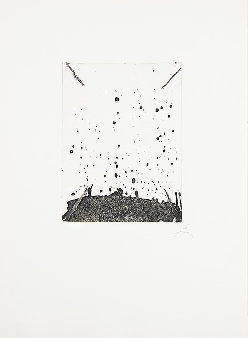 Antoni Tapies – Clau-19, 1973 – Etching