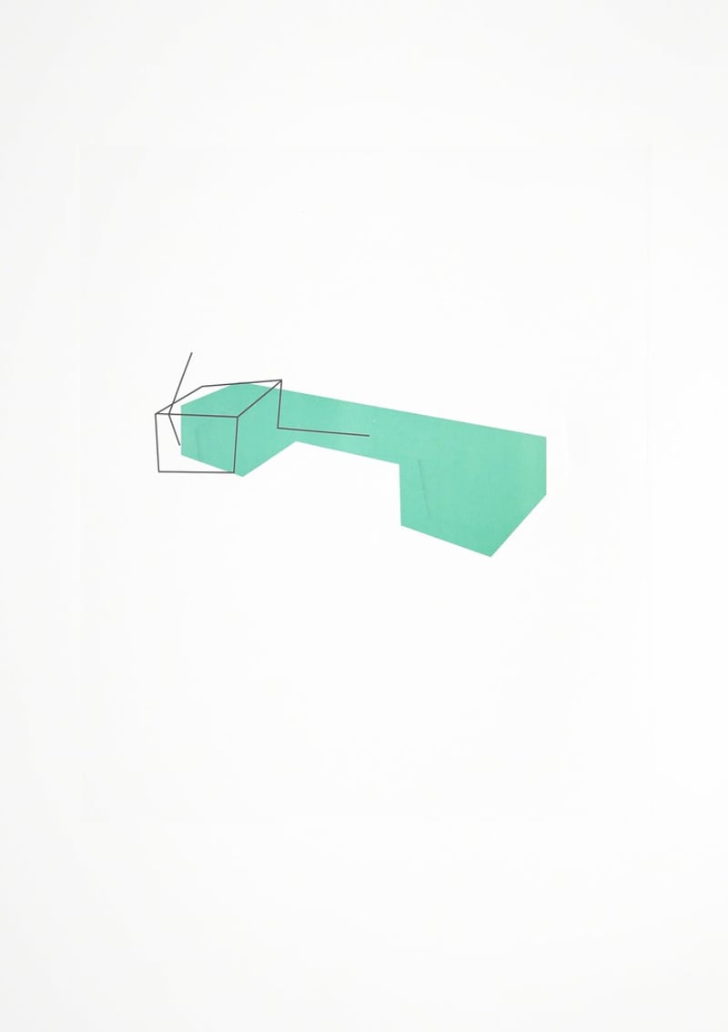 Waltercio Caldas – WC 56 3, 2015 – Litografía