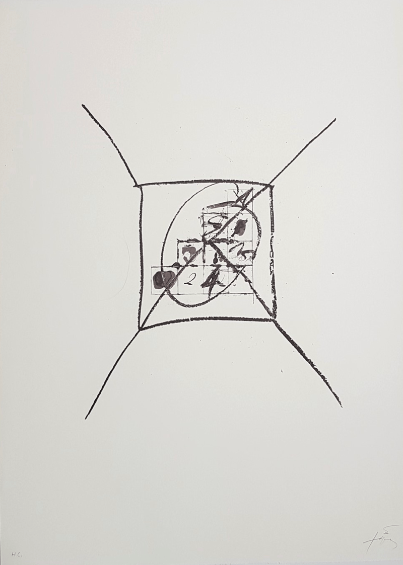 Antoni Tapies – Llambrec-9, 1975 – Lithograph