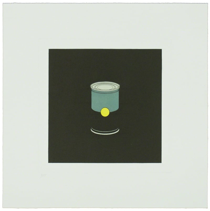 Michael Craig-Martin – The Catalan Suite I - Soup Can, 2013 – Etching Michael Craig-Martin – The Catalan Suite I - Soup Can, 2013 – Etching