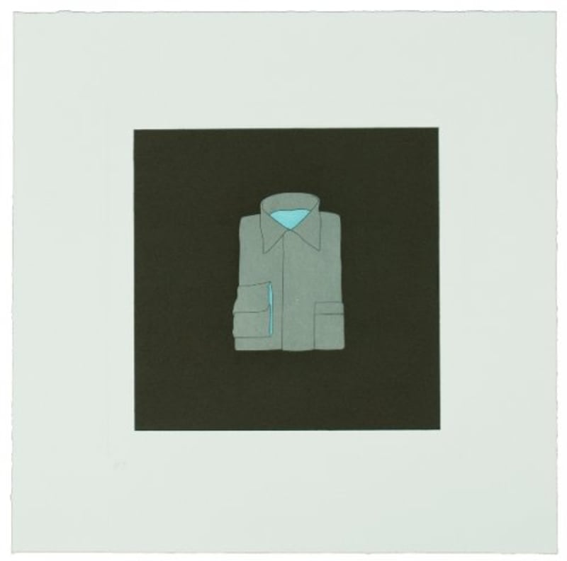 Michael Craig-Martin – The Catalan Suite I - Shirt, 2013 – Gravure