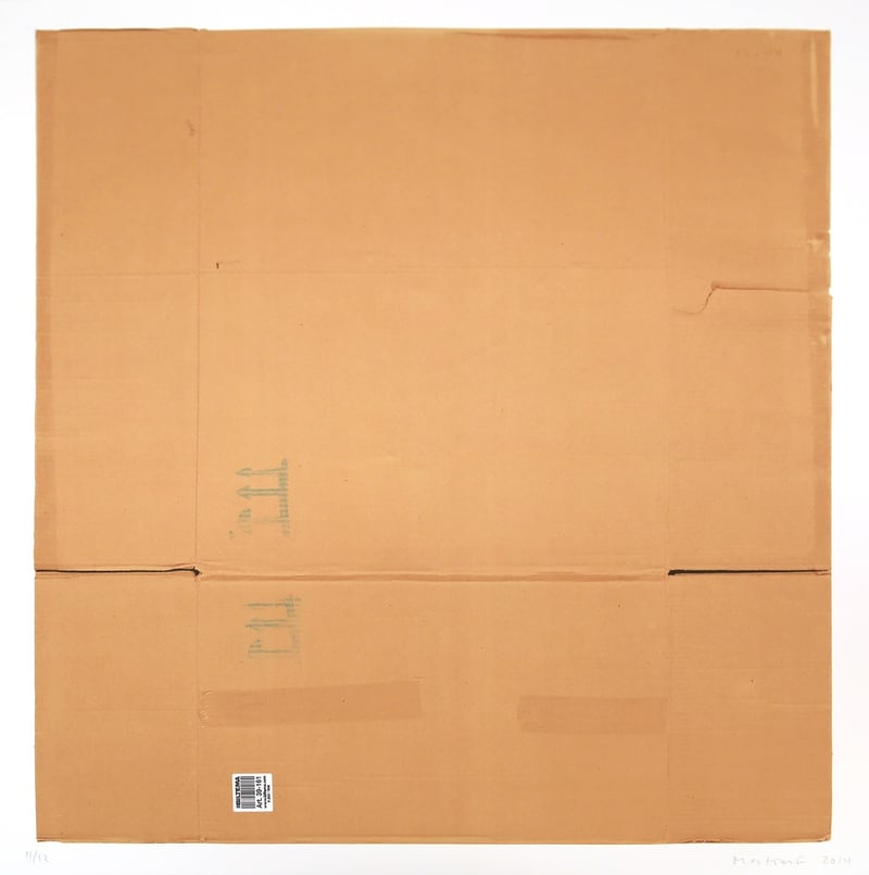 Matias Faldbakken – Box 1, 2014 – Litografía