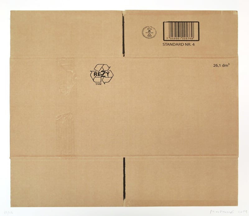 Matias Faldbakken – Box 2, 2014 – Litografía Matias Faldbakken – Box 2, 2014 – Litografía