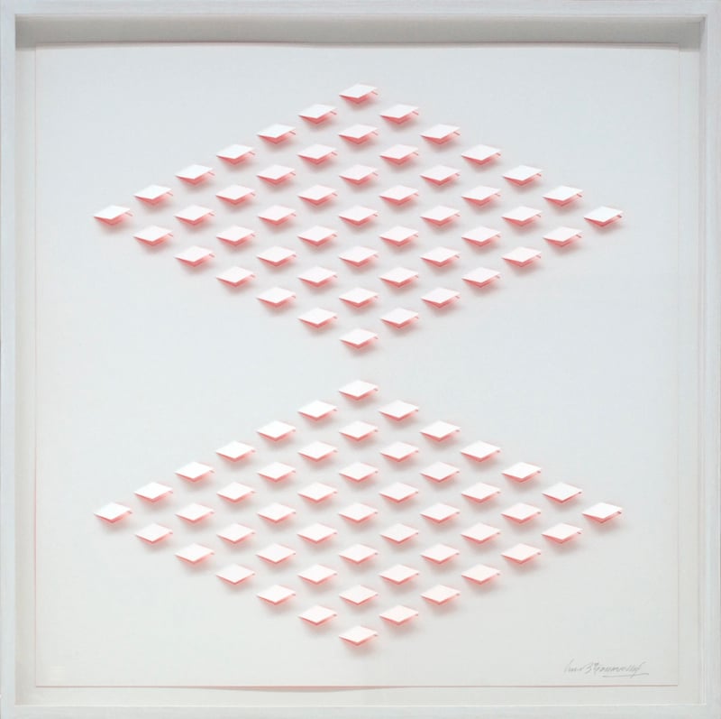 Luis Tomasello – S/T 2 - Rosa, 2013 – Litografía