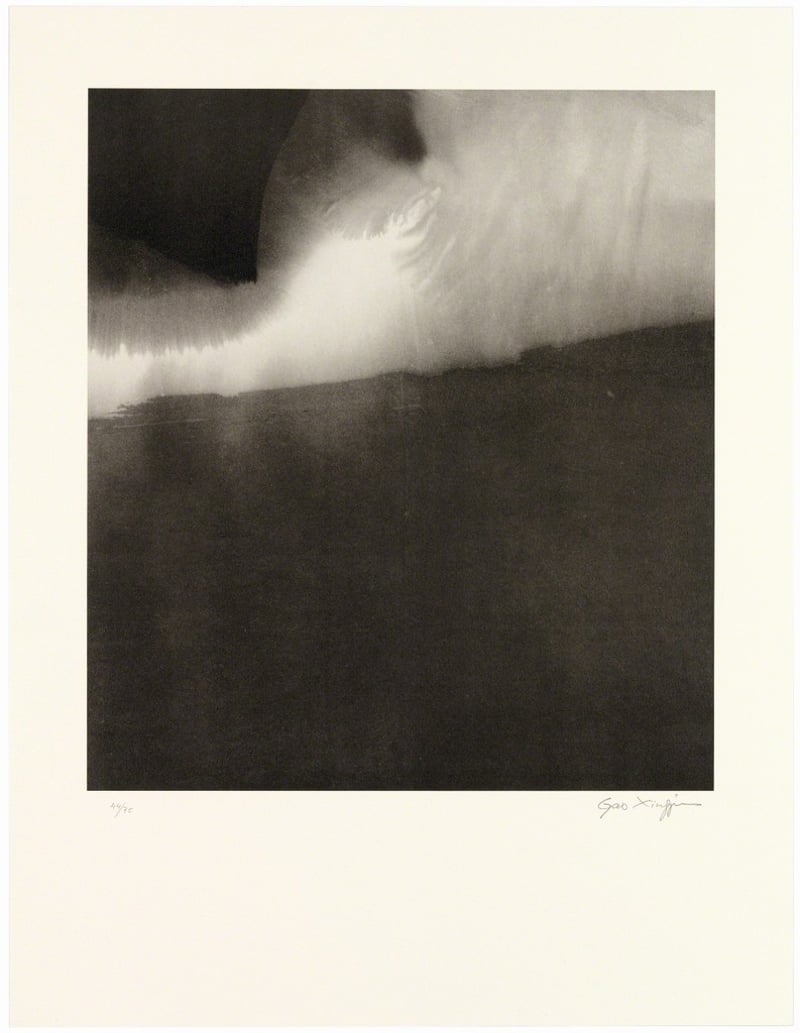 Xingjian Gao – S/T, 2008 – Lithograph