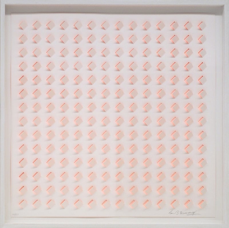Luis Tomasello – S/T 3 - Naranja, 2013 – Lithographie Luis Tomasello – S/T 3 - Naranja, 2013 – Lithographie