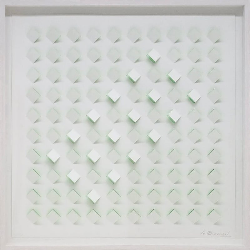 Luis Tomasello – S/T 4 - Verde, 2013 – Lithographie Luis Tomasello – S/T 4 - Verde, 2013 – Lithographie