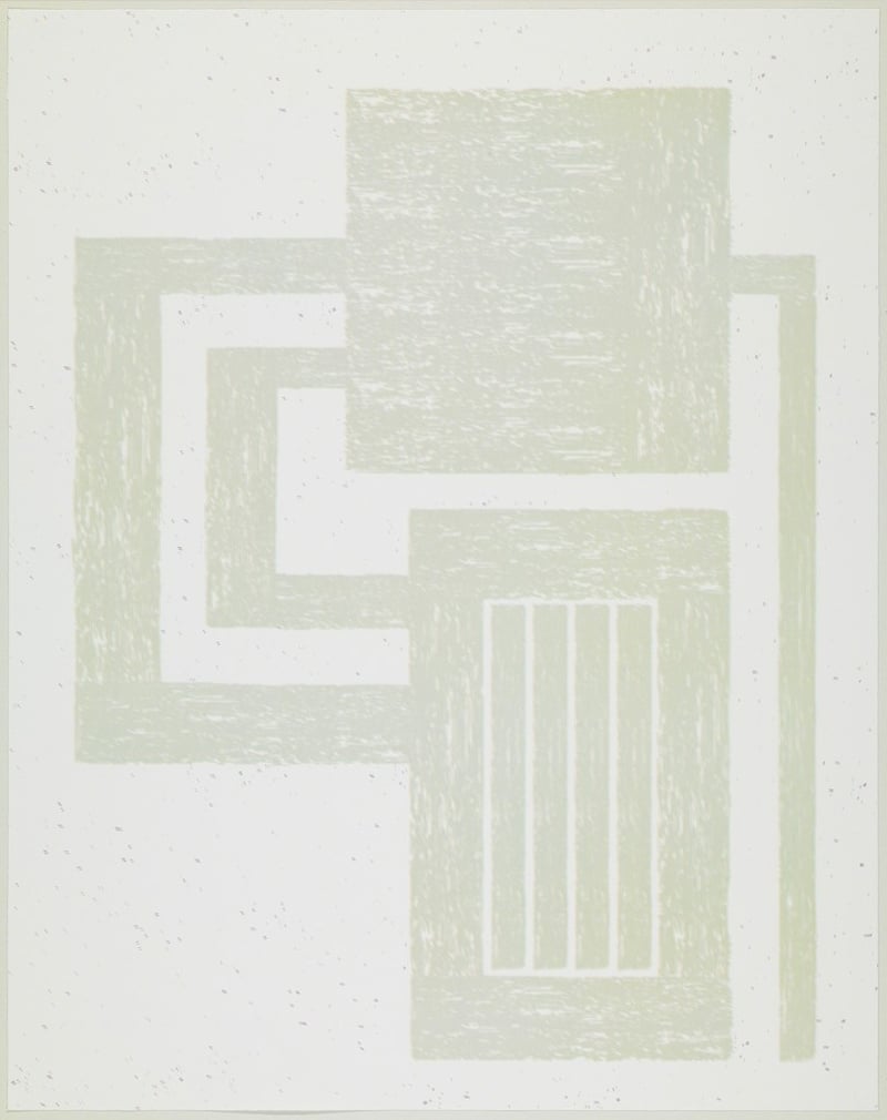 Peter Halley – Stack, 2015 – Mixed média