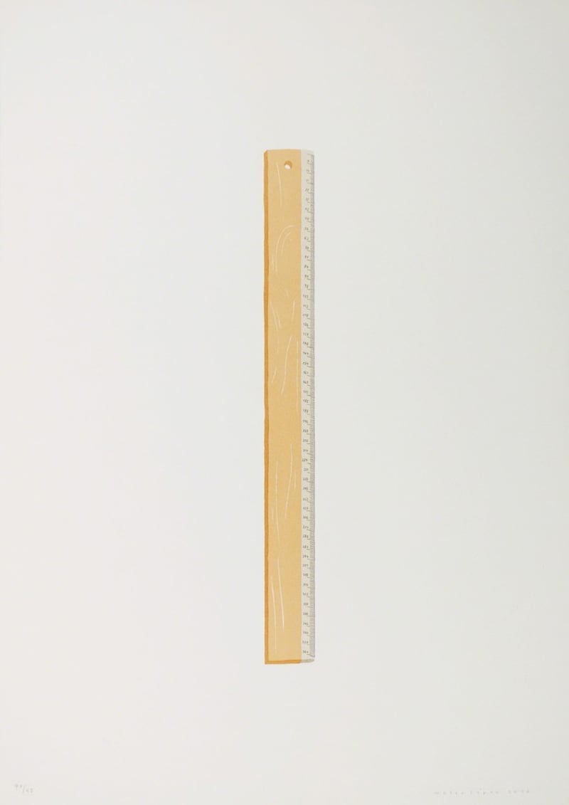 Mateo López – Regla calendario, 2012 – Lithograph Mateo López – Regla calendario, 2012 – Lithograph