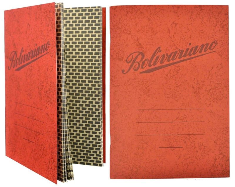 Mateo López – Cuaderno Bolivariano, 2012 – Mixed média Mateo López – Cuaderno Bolivariano, 2012 – Mixed média
