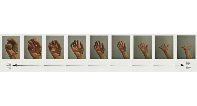 Adrian Piper – Mokshamudra Progression, 2012 – Impression numérique sur papier