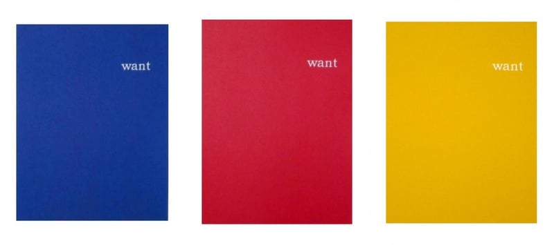 William Anastasi – The Want Portfolio (3), 1990 – Sérigraphie/Silkscreen William Anastasi – The Want Portfolio (3), 1990 – Sérigraphie/Silkscreen